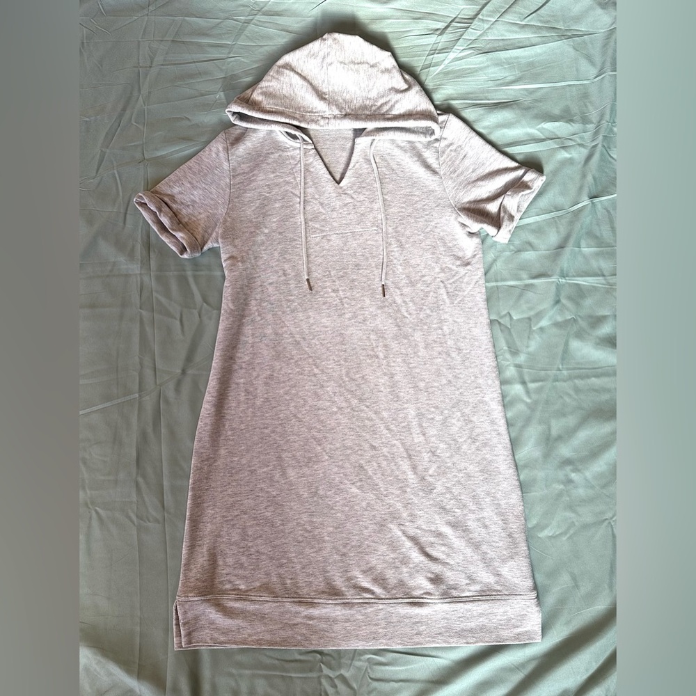 Point Zero Hooded T-Shirt Dress